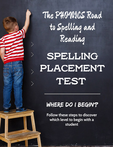 spelling placement test